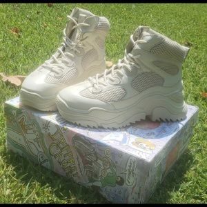 Jefferey Campbell chunky hi top sneakers